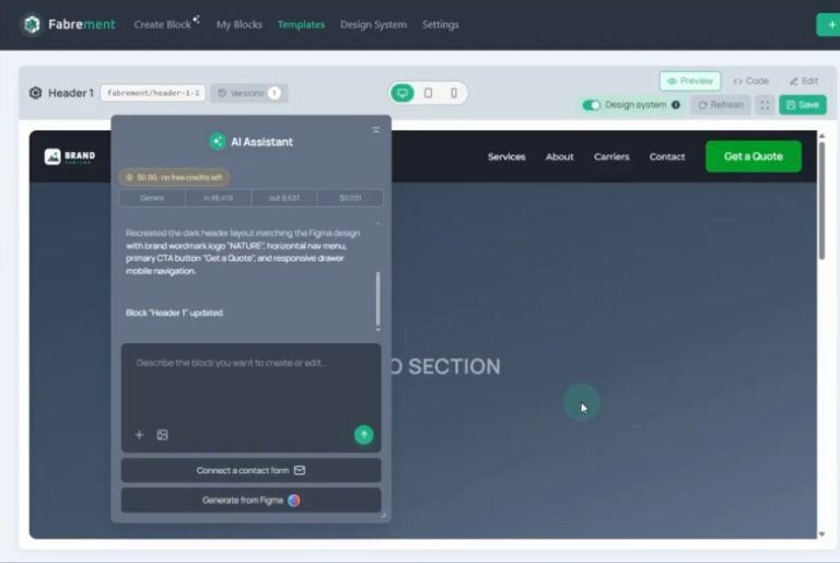 Build WordPress Headers & Footers with Fabrement